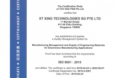 XT Xing Technologies SG Pte Ltd - 9K