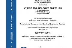 XT Xing Technologies SG Pte Ltd - 14K